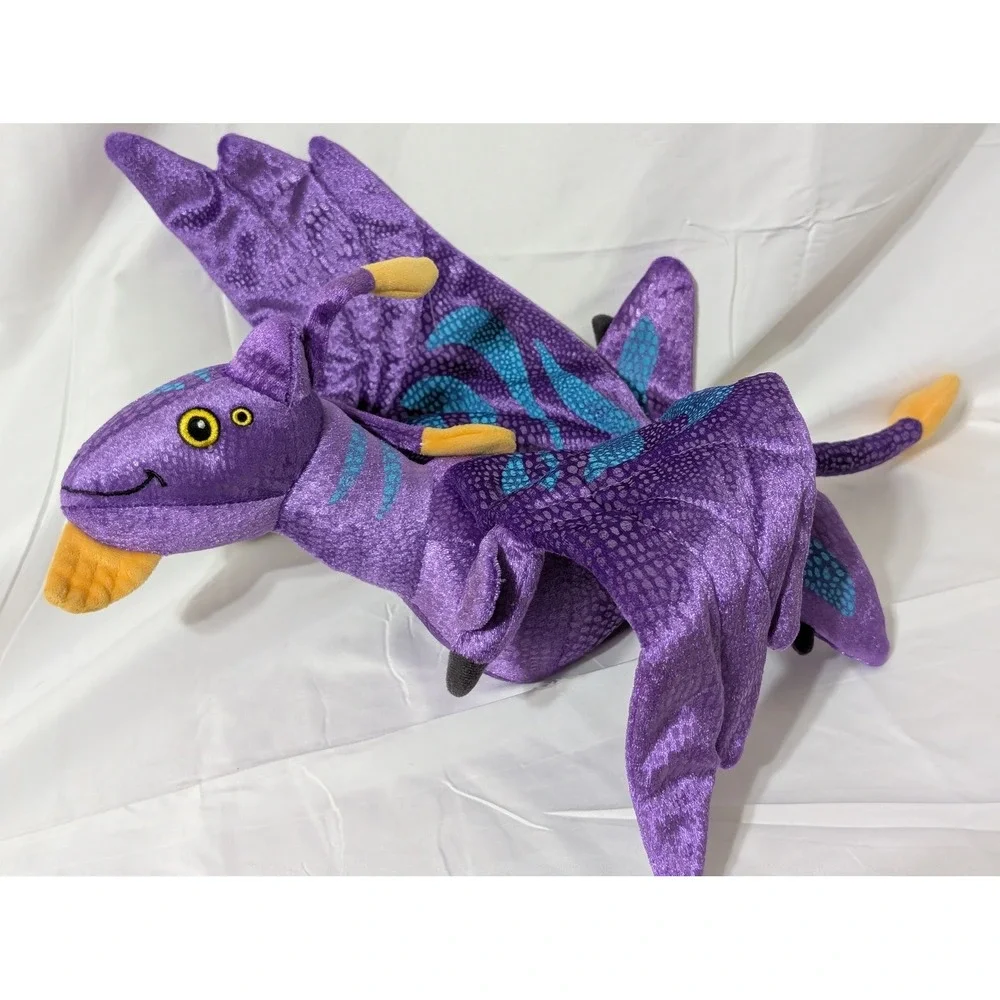 Disney Parks Pandora The World of Avatar Banshee Purple Plush Ikran Toy